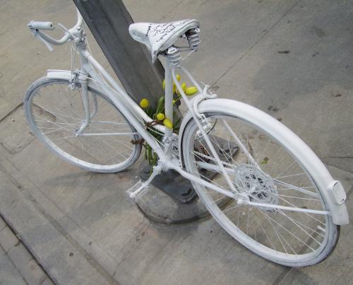 Ghost bike