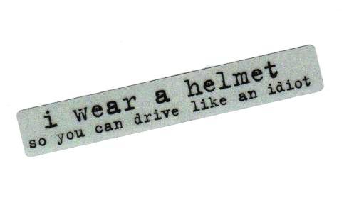 Helmet Sticker