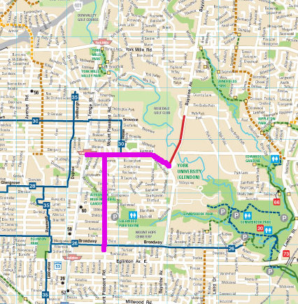 Ward 25 Bike lanes for 2008