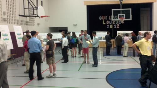 Attendees at the open house: Courtesy of Cycle Toronto 
