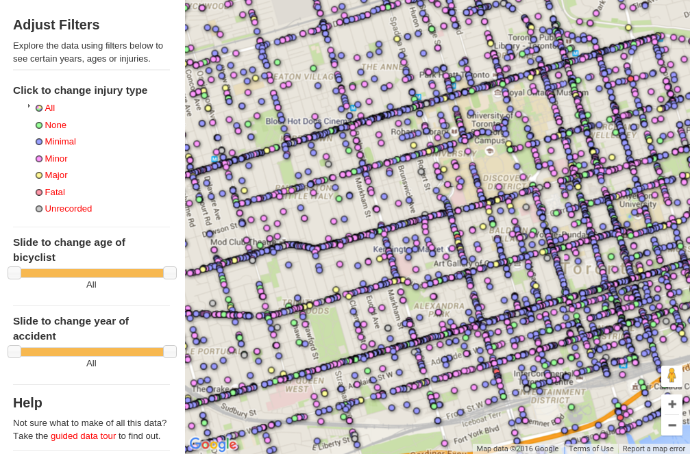 crash stats -- which is the "worst" street?