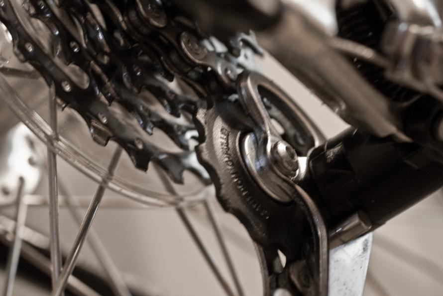 derailleur close-up derailleur close-up